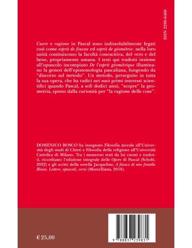 Lo spirito della geometria e altri scritti sul...