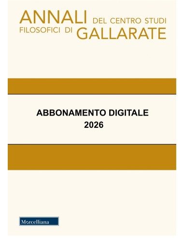 Annali del Centro Studi Filosofici di Gallarate...