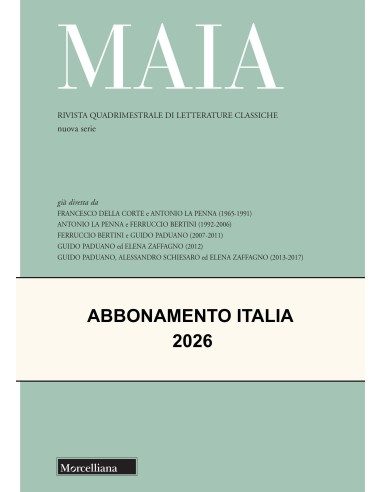 MAIA Abbonamento Italia 2026