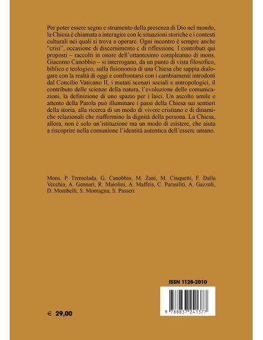 Una chiesa per questo mondo