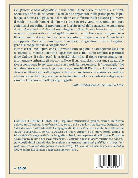 Del ghiaccio e della coagulatione