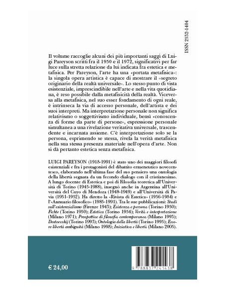 Estetica e metafisica