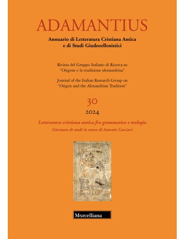 Letteratura cristiana antica fra grammatica e...