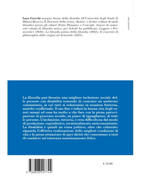 Filosofia, inclusione, comunità