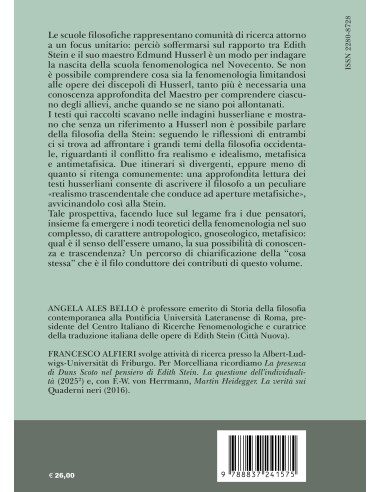 Edmund Husserl e Edith Stein