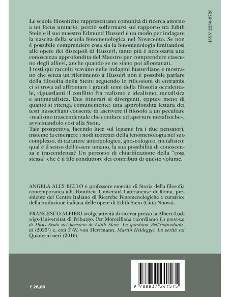 Edmund Husserl e Edith Stein