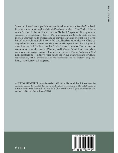 Francesca Saverio Cabrini e la Chiesa statunitense