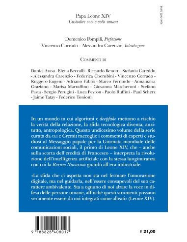 Custodire voci e volti umani