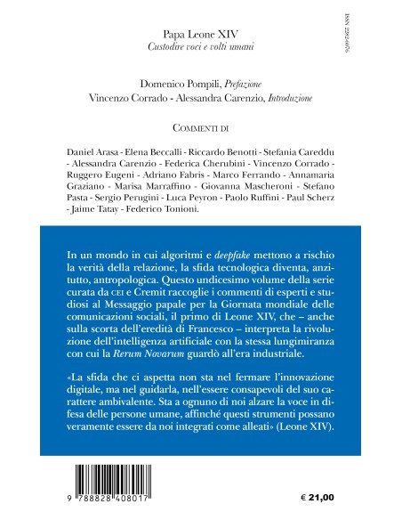Custodire voci e volti umani