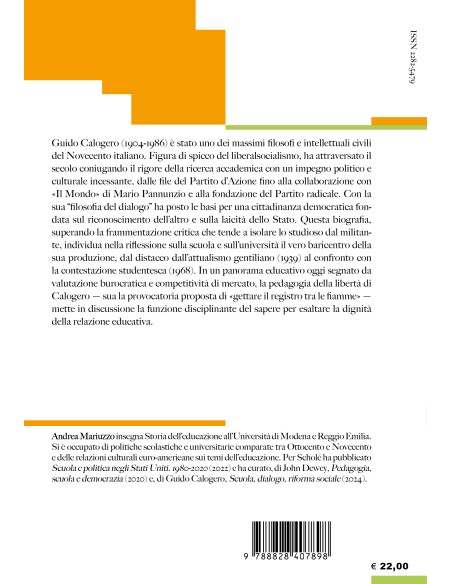 Guido Calogero educatore