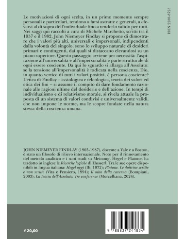 Etica dei valori e dei fini ultimi